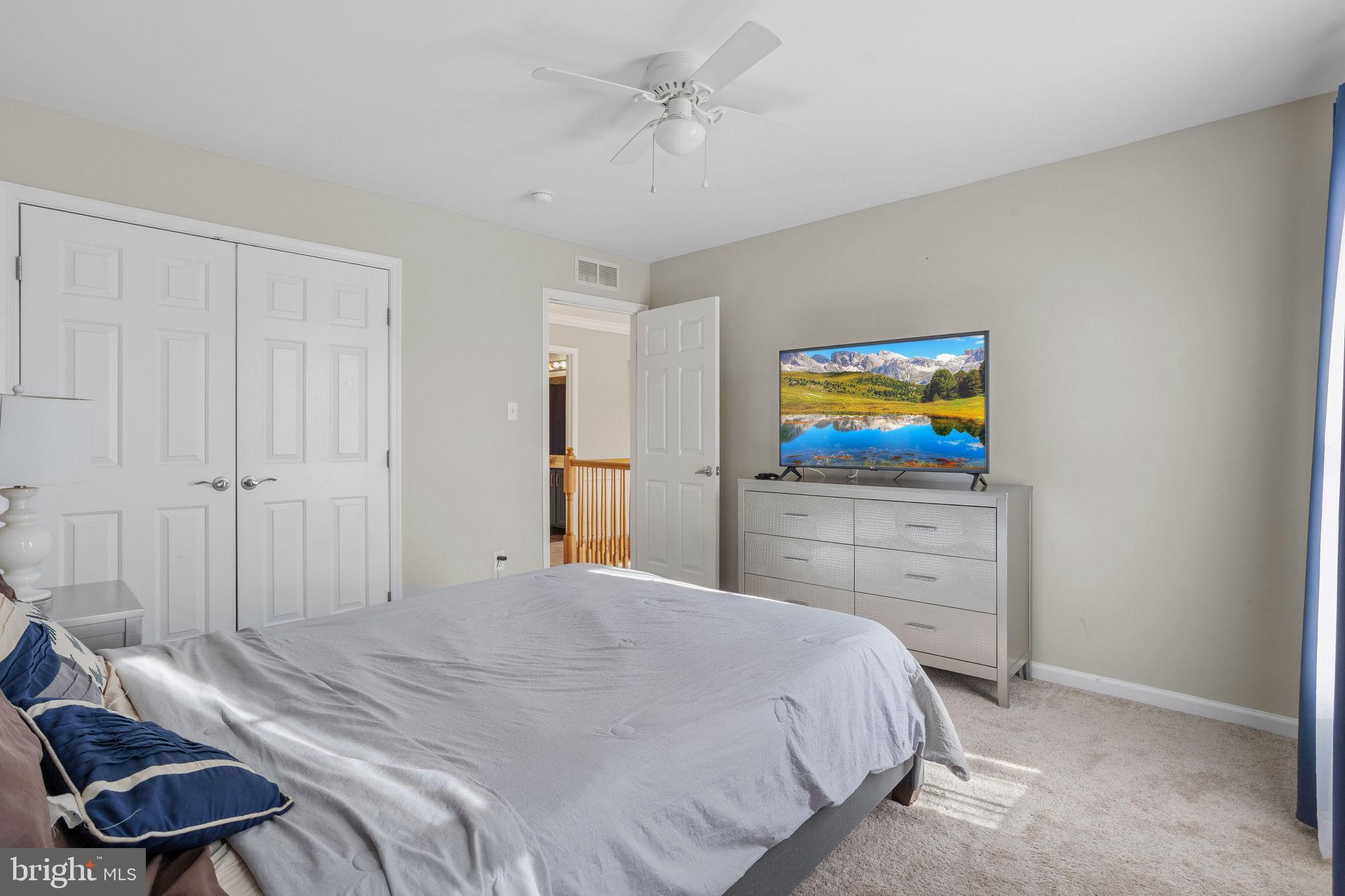 44 Red Fox Trail Sicklerville, NJ 08081 - Photo 34 of 49 a bedroom with a bed and a cabinets