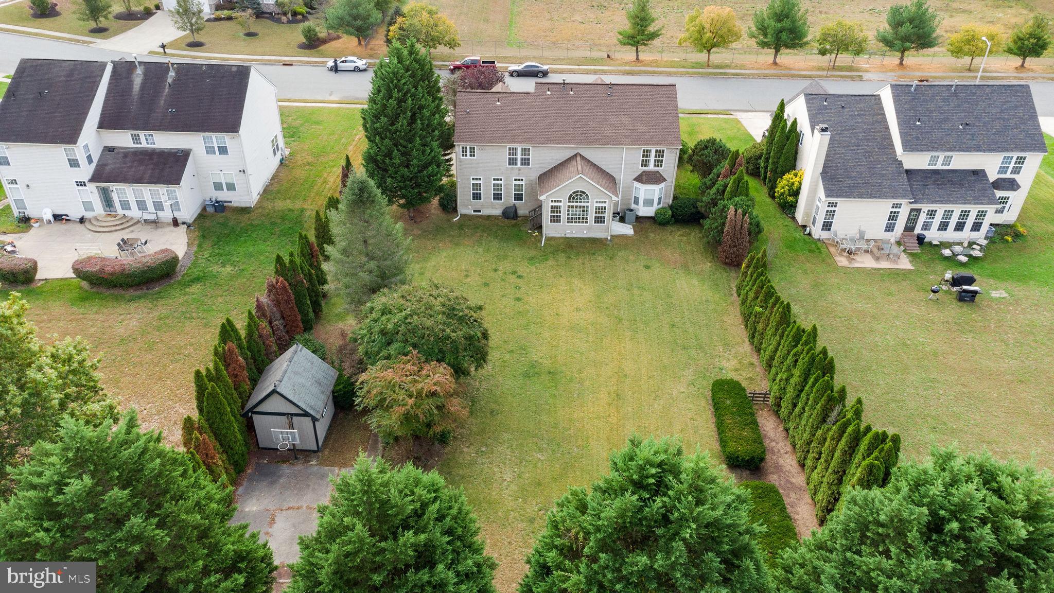 44 Red Fox Trail Sicklerville, NJ 08081 - Photo 44 of 49 an aerial view of a house with garden space and a lake view