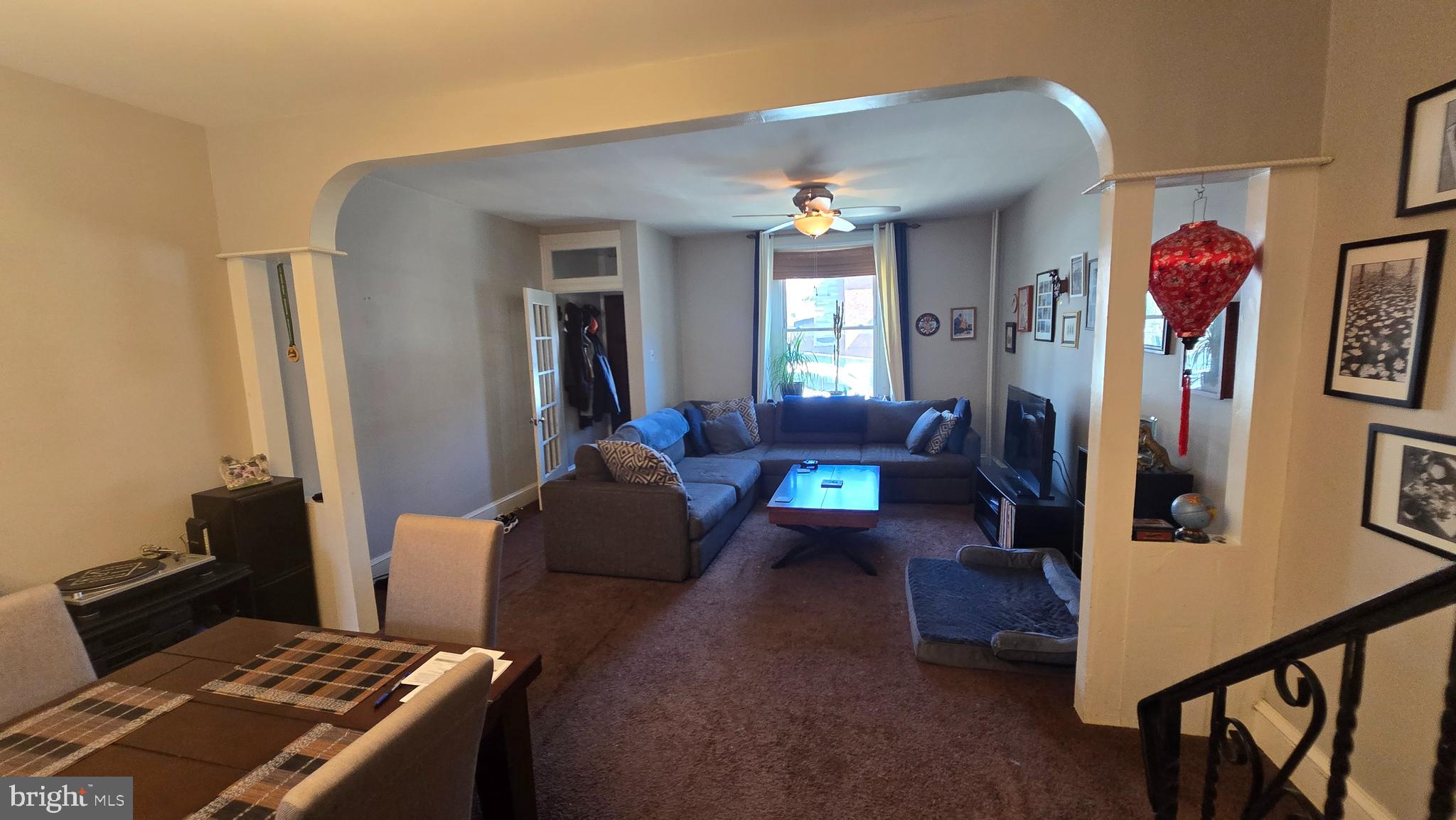 4606 Smick Street Philadelphia, PA 19127 - Photo 11 of 21 a living room with furniture and a rug