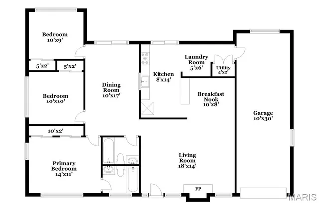 $1,680 | 2280 St Catherine Street, Florissant, MO 63033