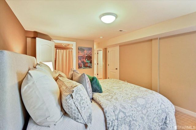 a view of a livingroom with furniture