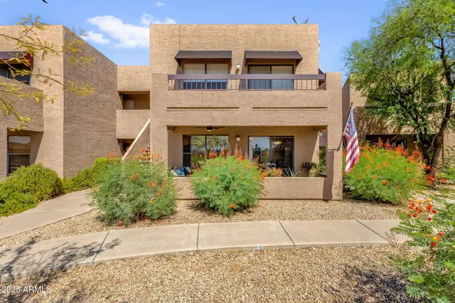 a view of a house with pool