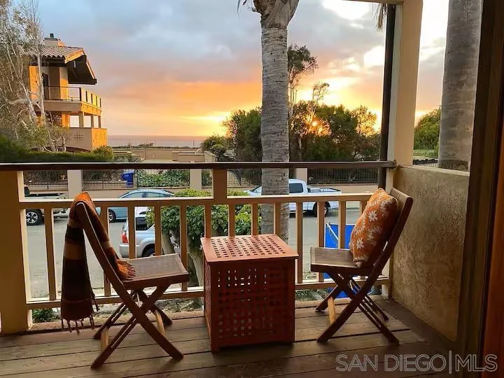 837 4th Street Encinitas, CA 92024 - Photo 27 of 41 a view of a chairs and table in the balcony
