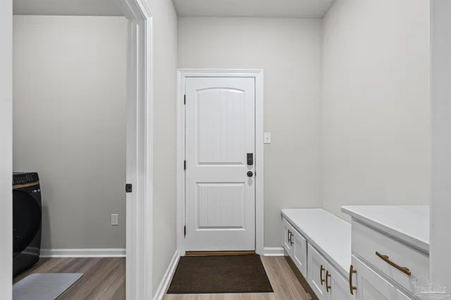 a bathroom with a sink and a shower