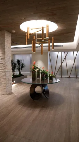 a room with gym equipment