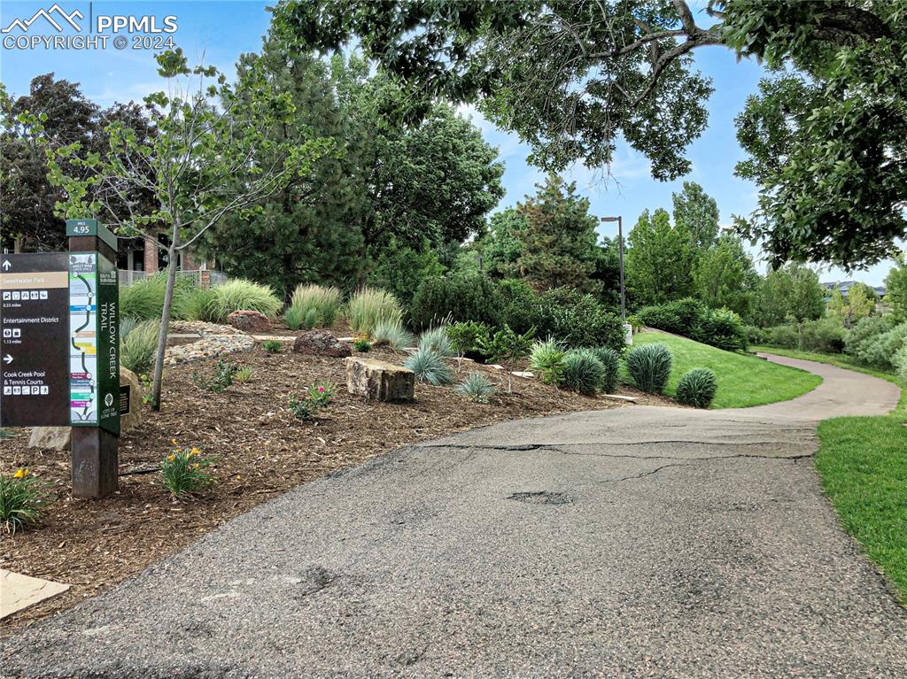7873 Sweet Water Road Lone Tree, CO 80124 - Photo 45 of 48 a view of backyard with green space