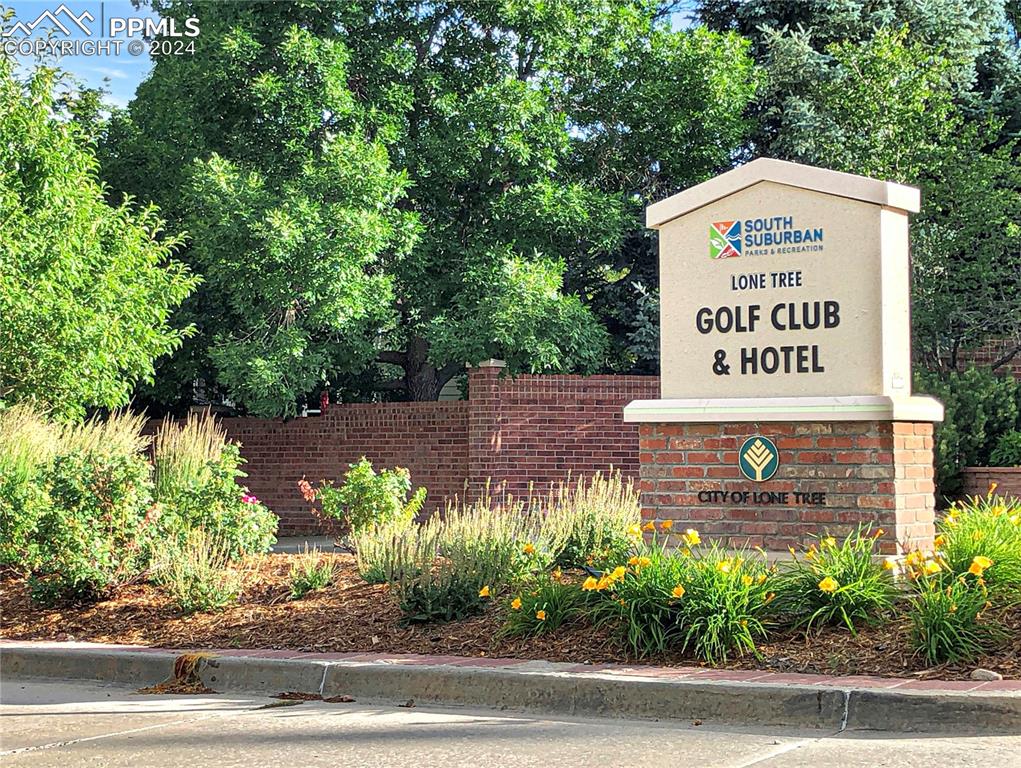 7873 Sweet Water Road Lone Tree, CO 80124 - Photo 46 of 48 a sign on the side of a building