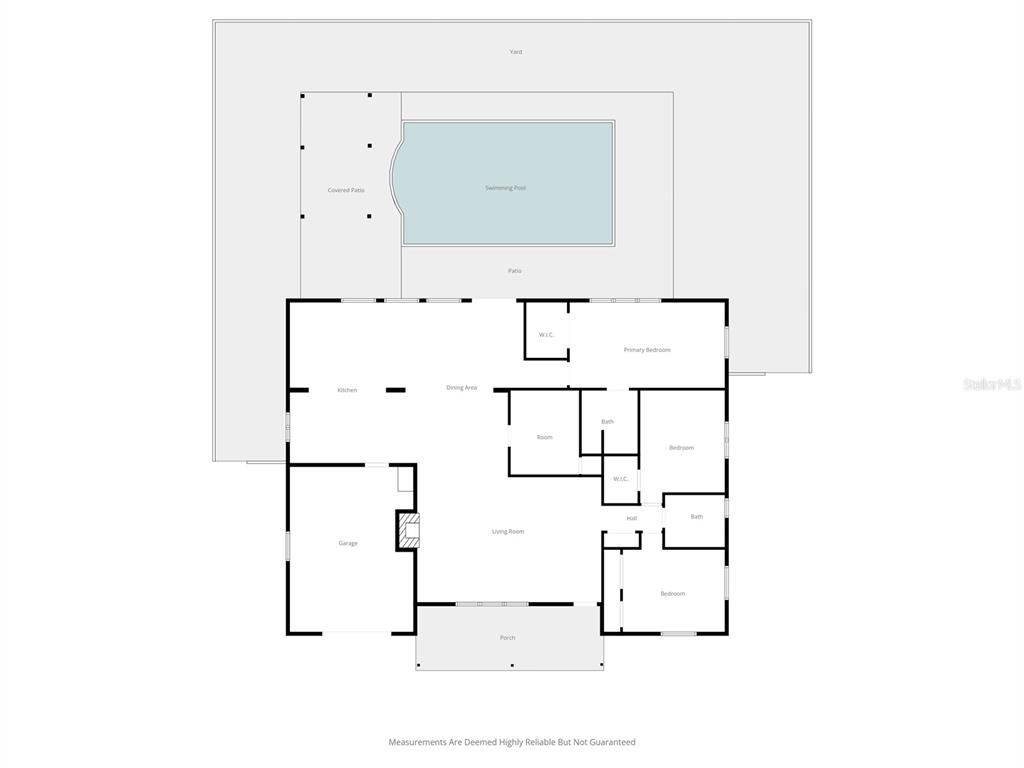 1822 Banyan Tree Drive Edgewater, FL 32132 - Photo 5 of 63 a bathroom with a sink vanity and a mirror