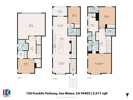 $2,188,000 | 120 Franklin Parkway, San Mateo, CA 94403