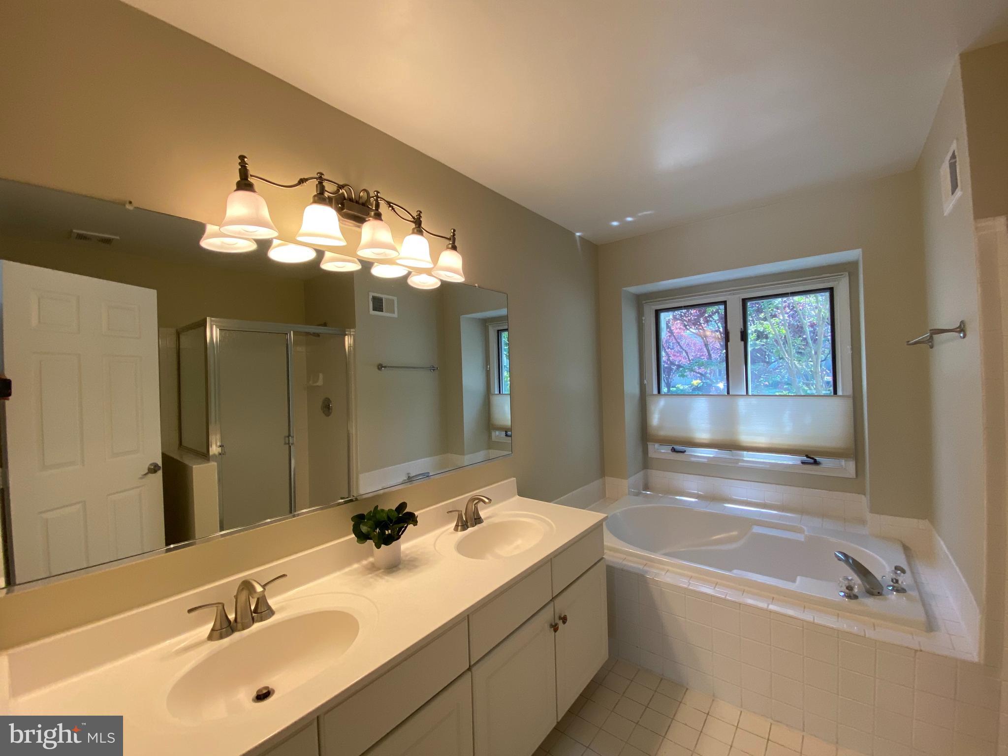 1256 Wedgewood Manor Way Reston, VA 20194 - Photo 23 of 45 Owners Full Bath with Double Vanity...