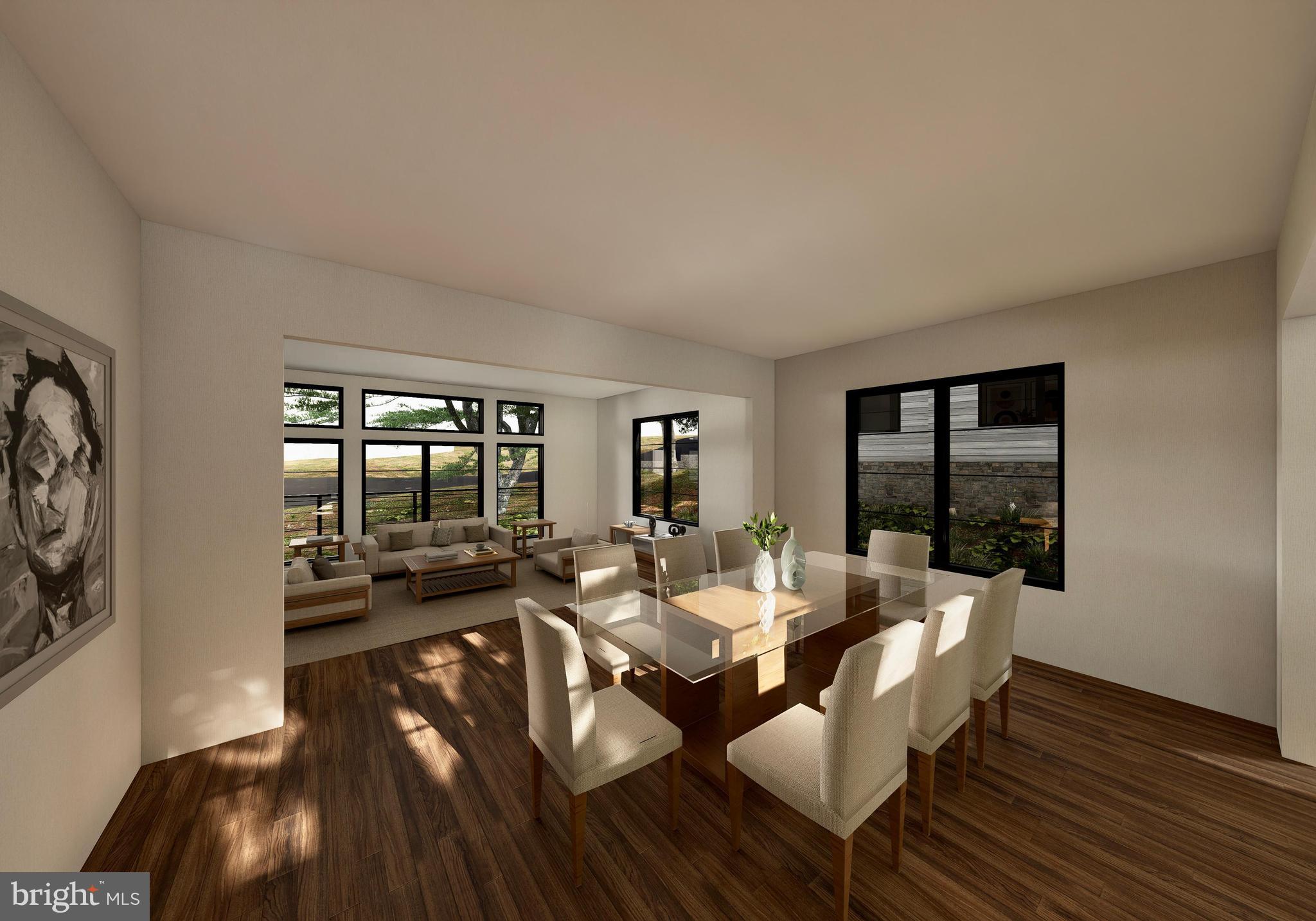 2055 Trumbull Terrace Northwest Washington, DC 20011 - Photo 3 of 12 a living room with furniture and wooden floor