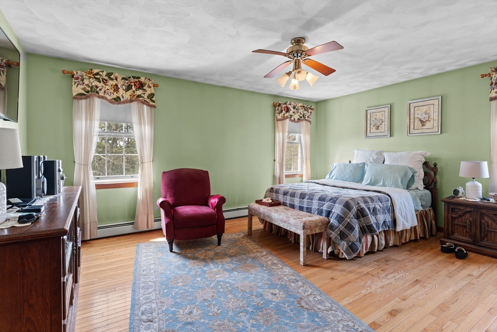 36 High Street Freetown, MA 02702 - Photo 26 of 42 a bedroom with a bed and a couch