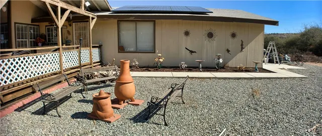 a blue and white photo of a house