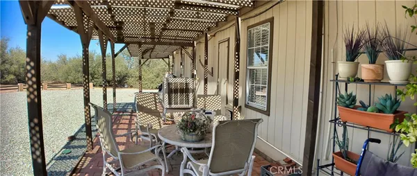 a view of balcony and patio