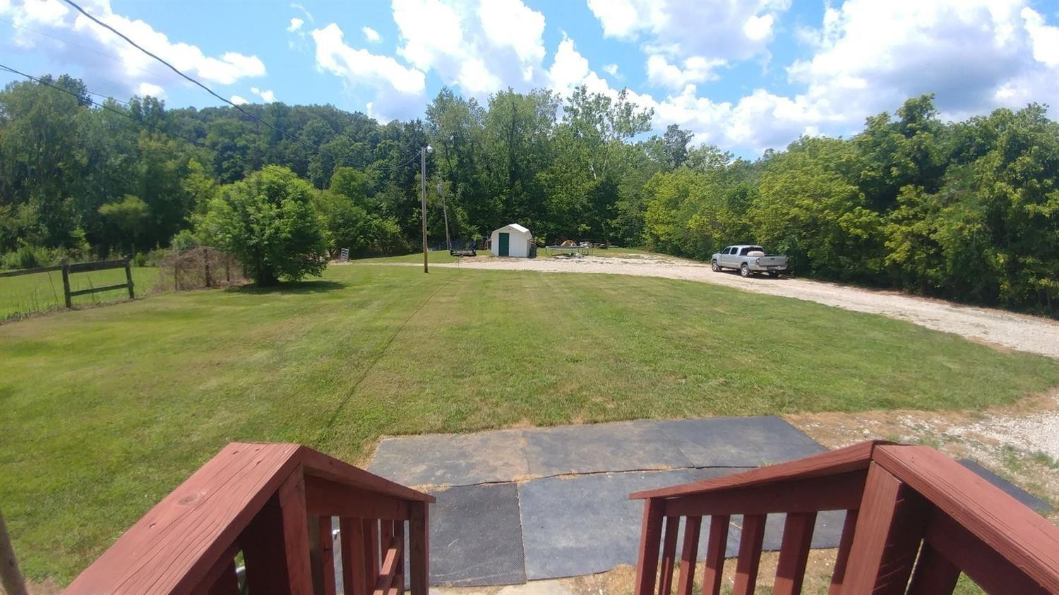 763 Dry Branch Road Irvine, KY 40336 - Photo 14 of 28 Side deck that leads to the creek