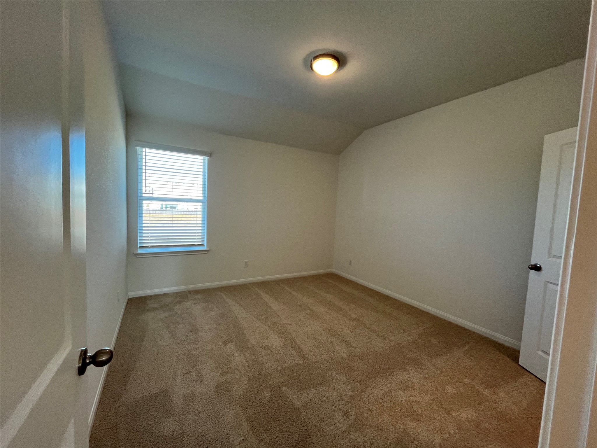 8522 Wellspring Loop Round Rock, TX 78665 - Photo 21 of 37 Spacious upstairs bedroom. Both bedrooms upstairs are large and include walk in closets. For demonstration purposes only. This will be the same interior layout. Colors can vary.
