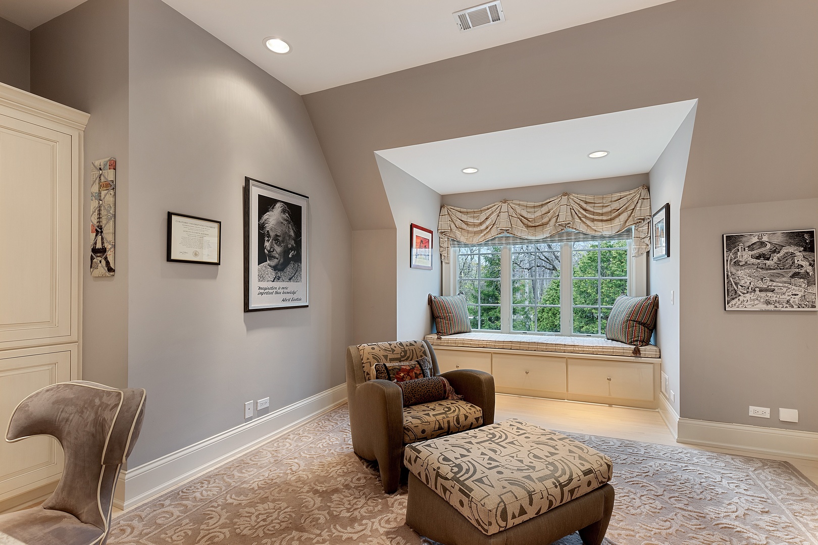 956 Ringwood Road Lake Forest, IL 60045 - Photo 22 of 33 a living room with furniture and a large window