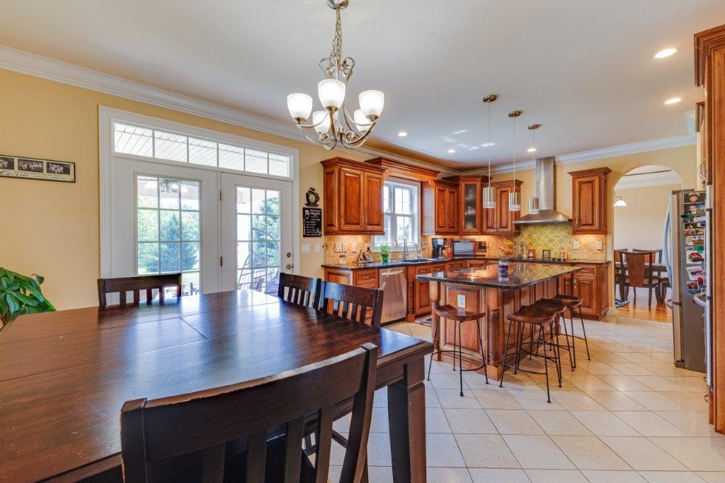 61 Bridgewater Road Bridgewater, VA 22812 - Photo 12 of 75 a view of a dining room with furniture window and outside view