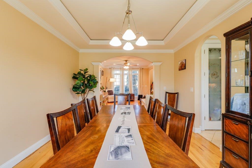 61 Bridgewater Road Bridgewater, VA 22812 - Photo 17 of 75 a view of a dining room with furniture window and wooden floor