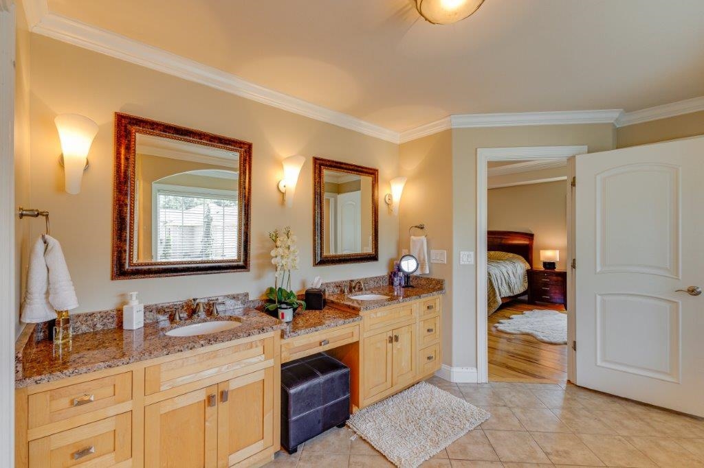 61 Bridgewater Road Bridgewater, VA 22812 - Photo 33 of 75 a en suite bathroom with a double vanity sink and a mirror