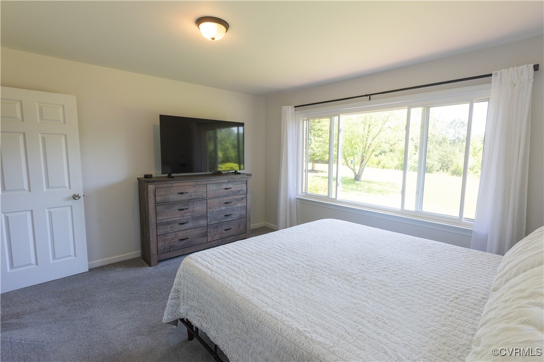 2729 Cumberland Road Farmville, VA 23901 - Photo 27 of 45 a bedroom with a bed and a television
