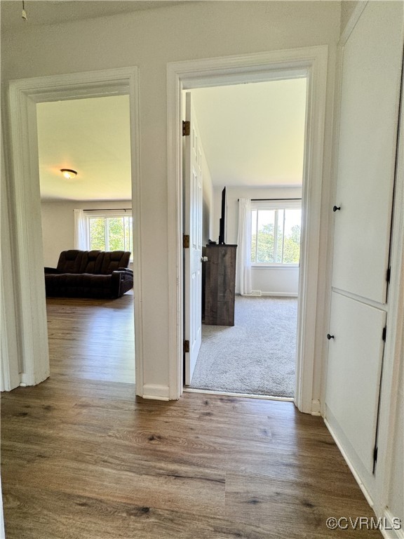 2729 Cumberland Road Farmville, VA 23901 - Photo 31 of 45 a view of a hallway view with wooden floor and staircase