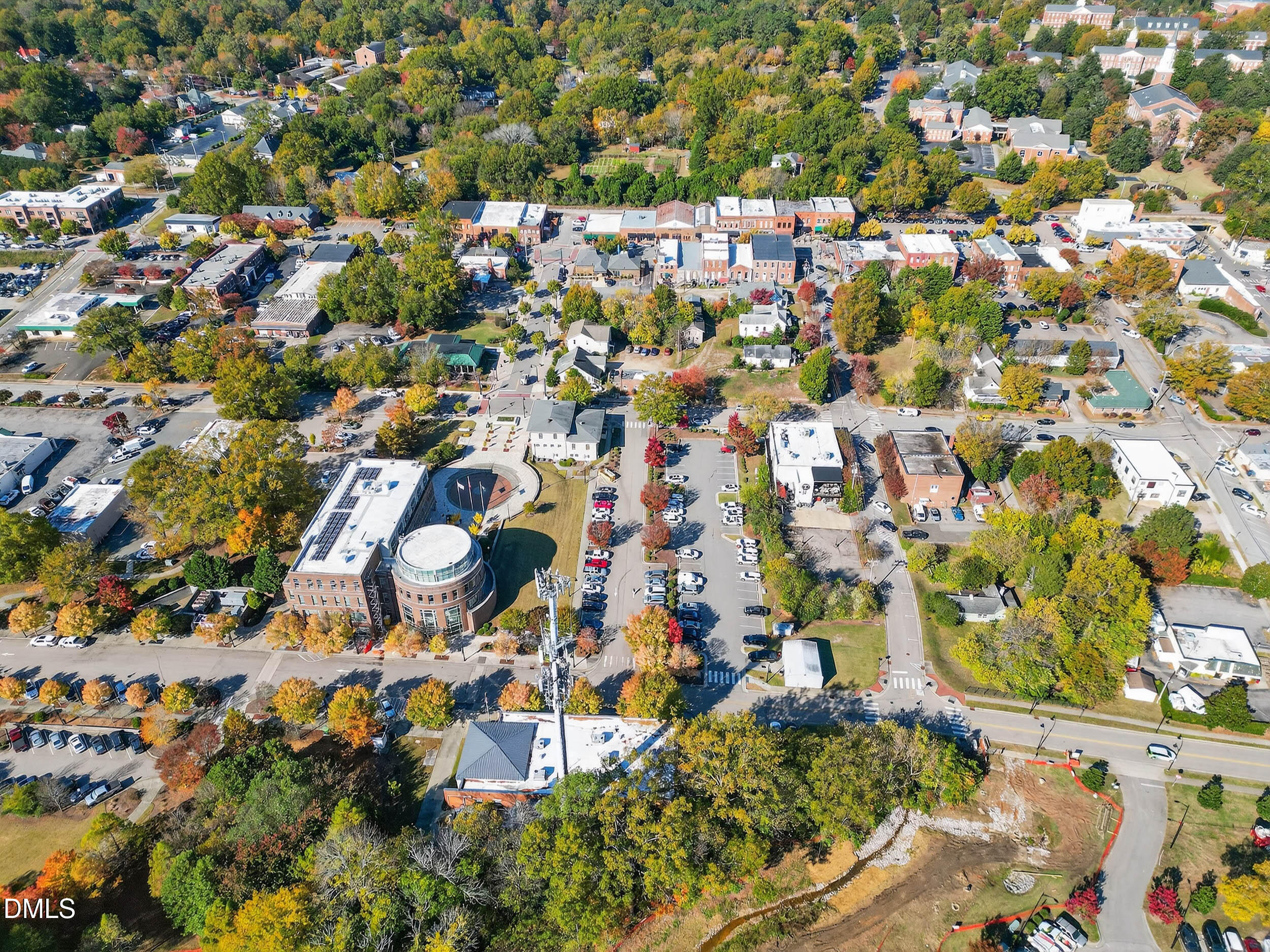 0 Carroll Street Wake Forest, NC 27587 - Photo 12 of 13 an aerial view of residential houses with outdoor space