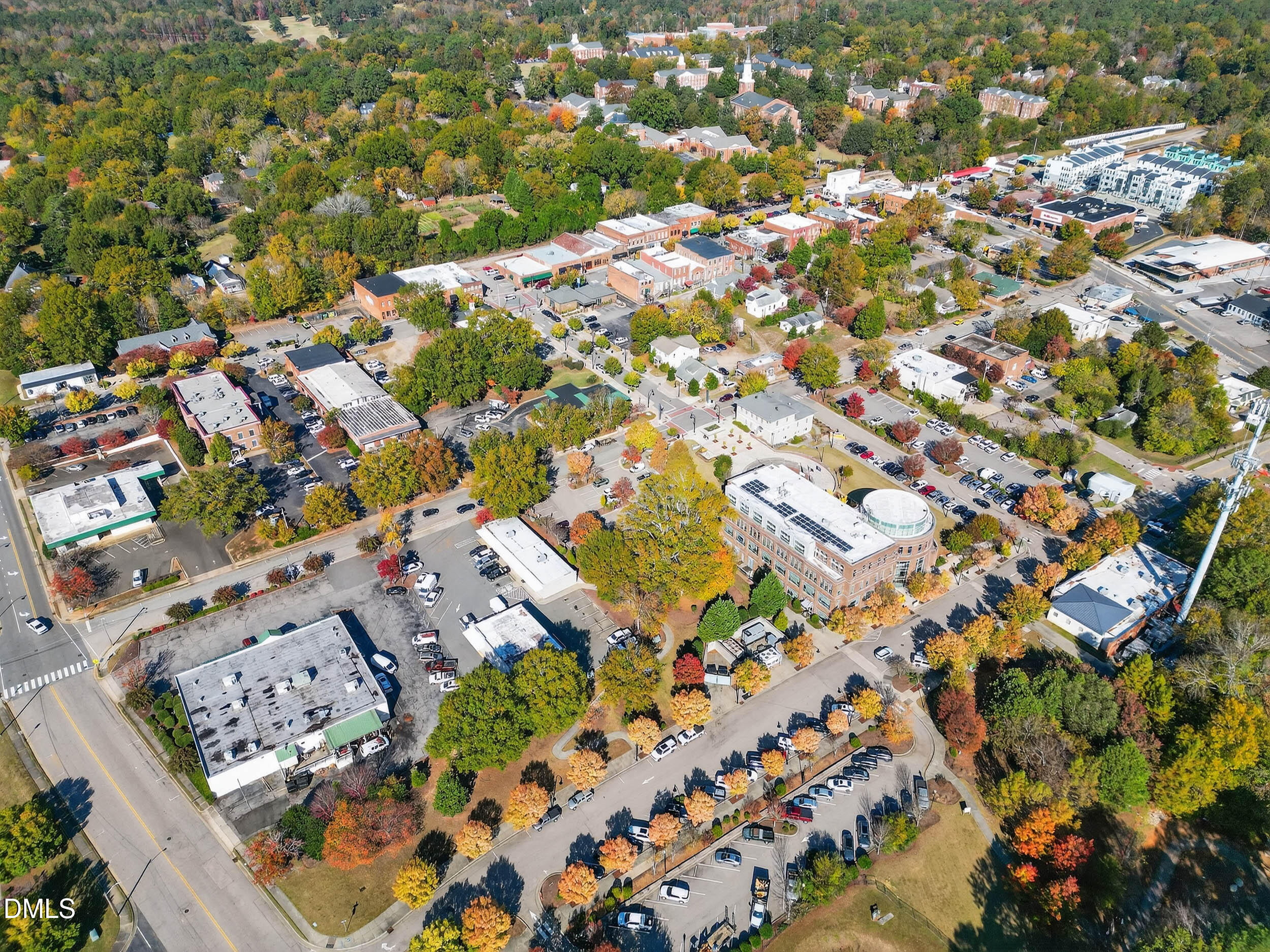 0 Carroll Street Wake Forest, NC 27587 - Photo 13 of 13 an aerial view of residential houses with outdoor space