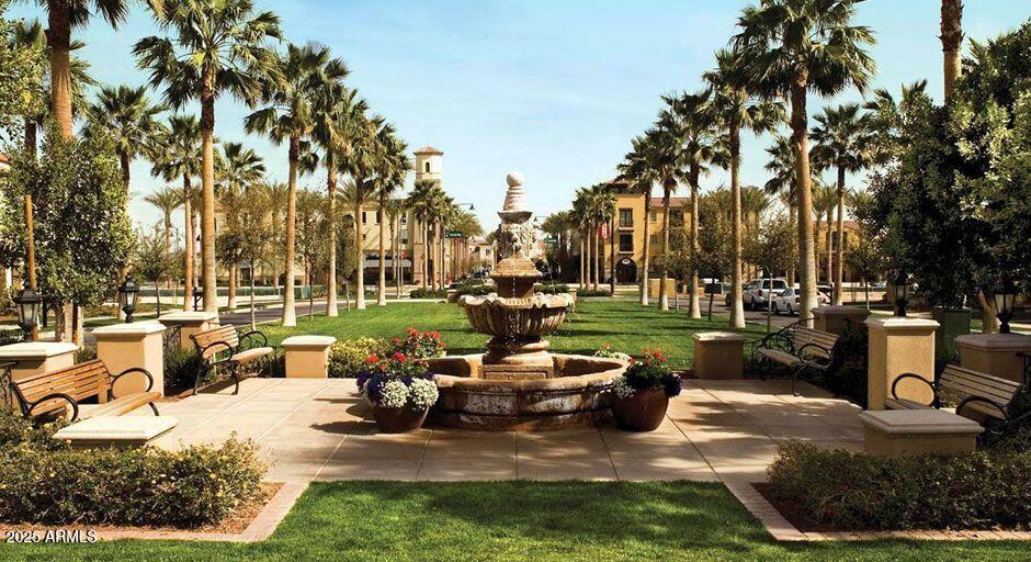 3214 North Springfield Street Buckeye, AZ 85396 - Photo 63 of 64 a view of a backyard with sitting area