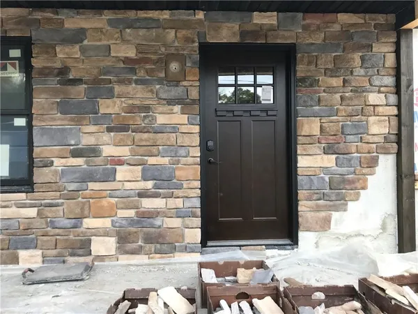 a outdoor space view of a building
