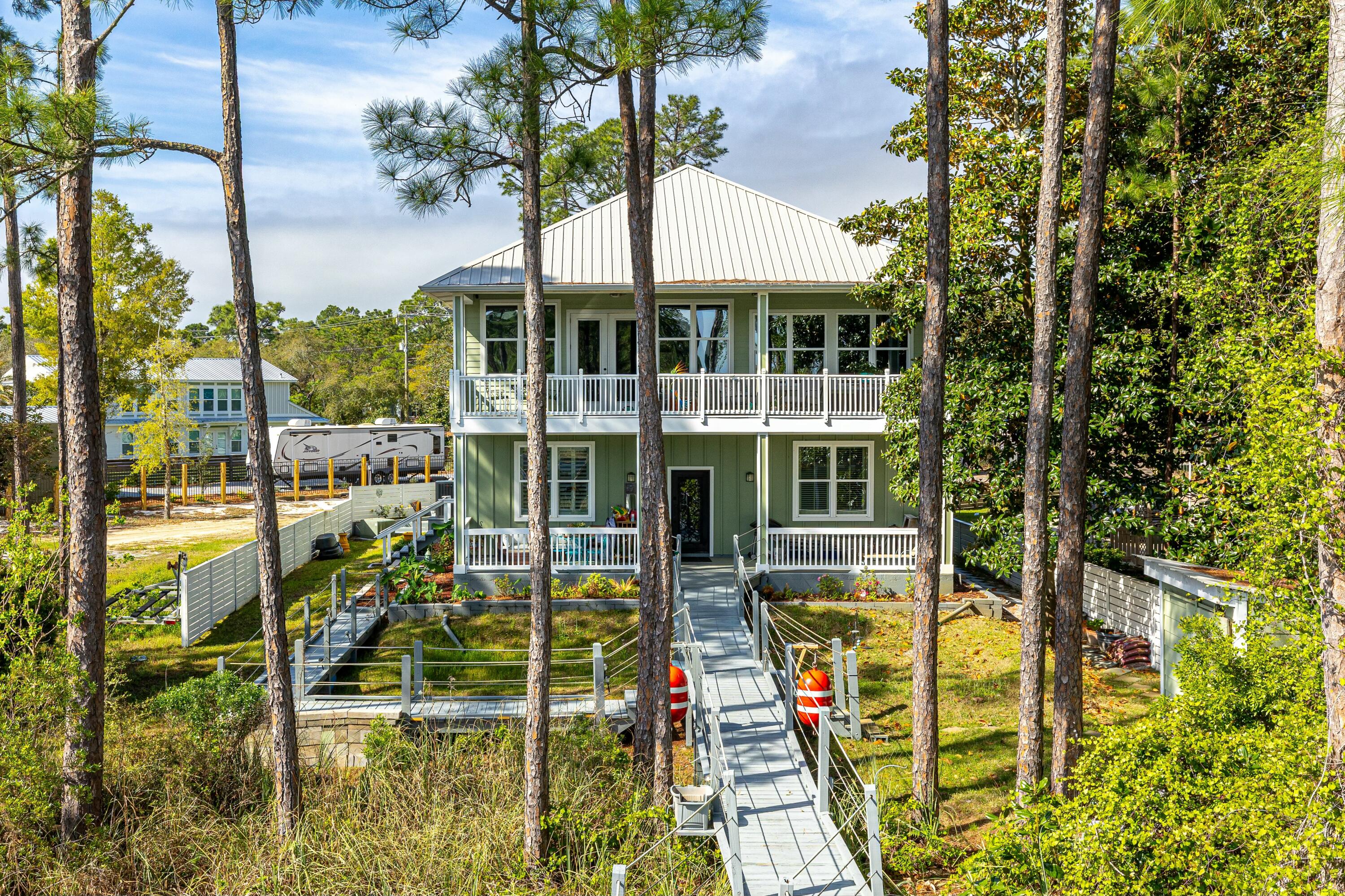 1158 Mack Bayou Road Santa Rosa Beach, FL 32459 - Photo 25 of 70 Rear of Home