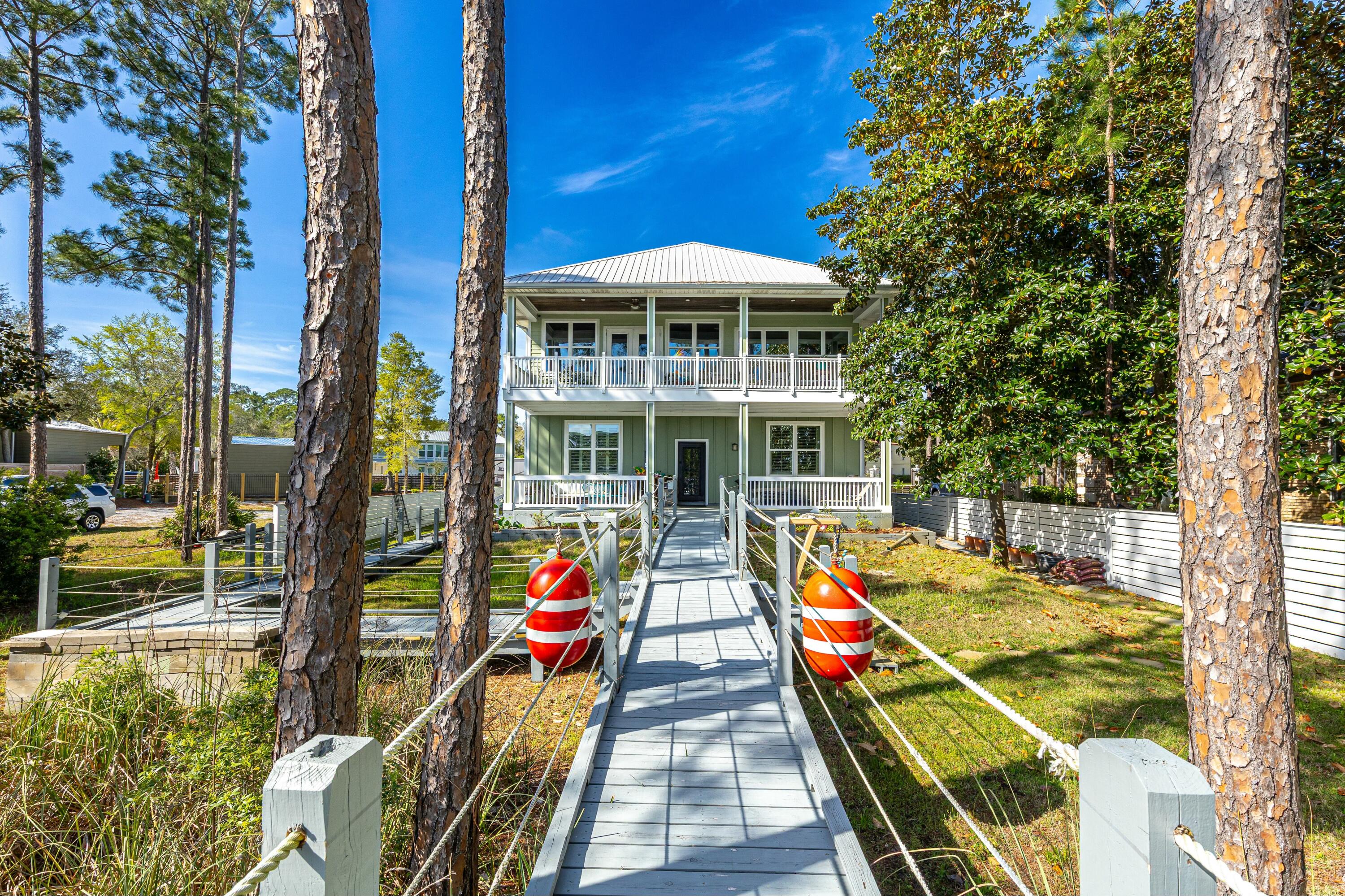 1158 Mack Bayou Road Santa Rosa Beach, FL 32459 - Photo 26 of 70 Rear of Home