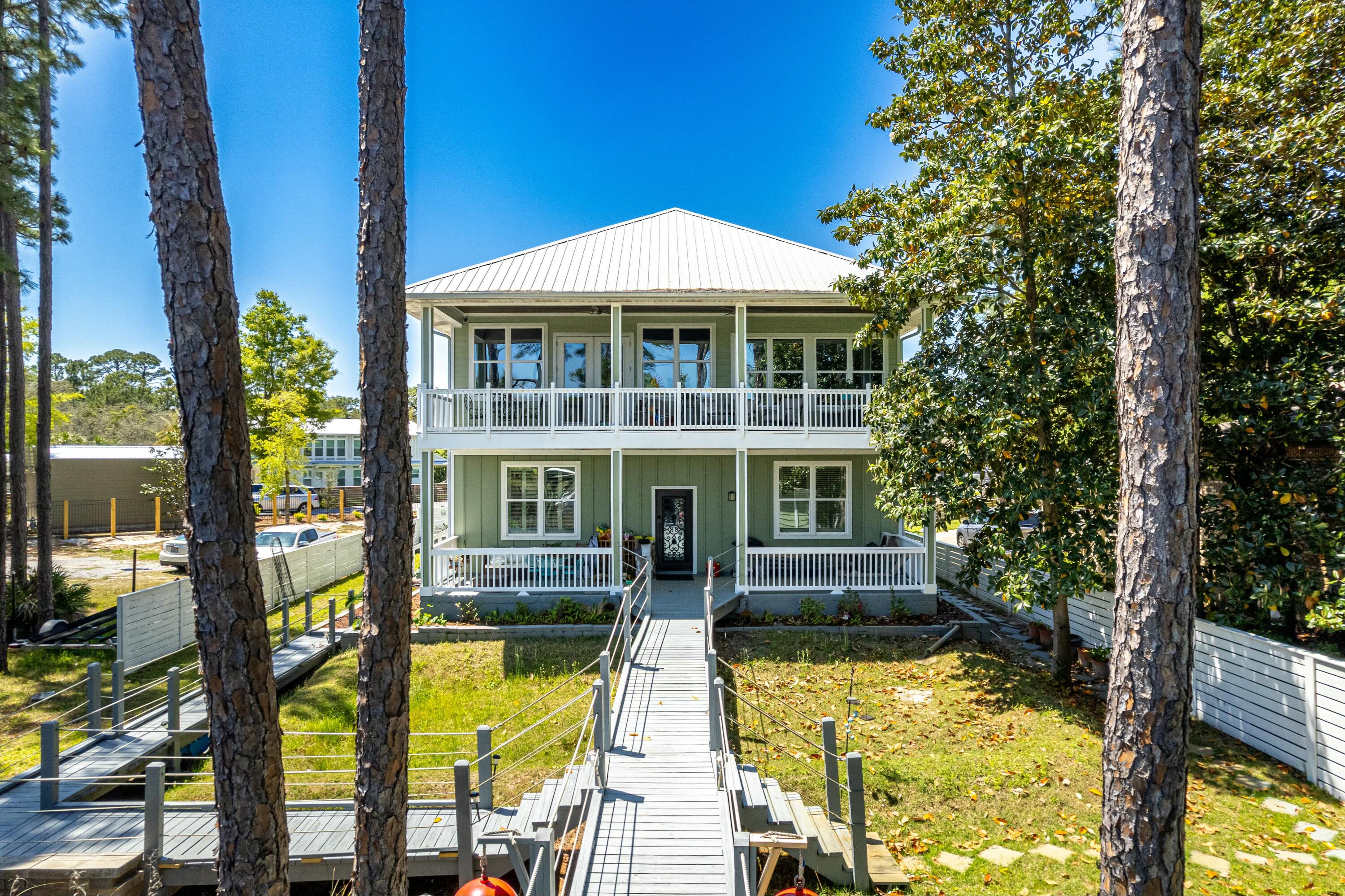 1158 Mack Bayou Road Santa Rosa Beach, FL 32459 - Photo 27 of 70 Rear of Home