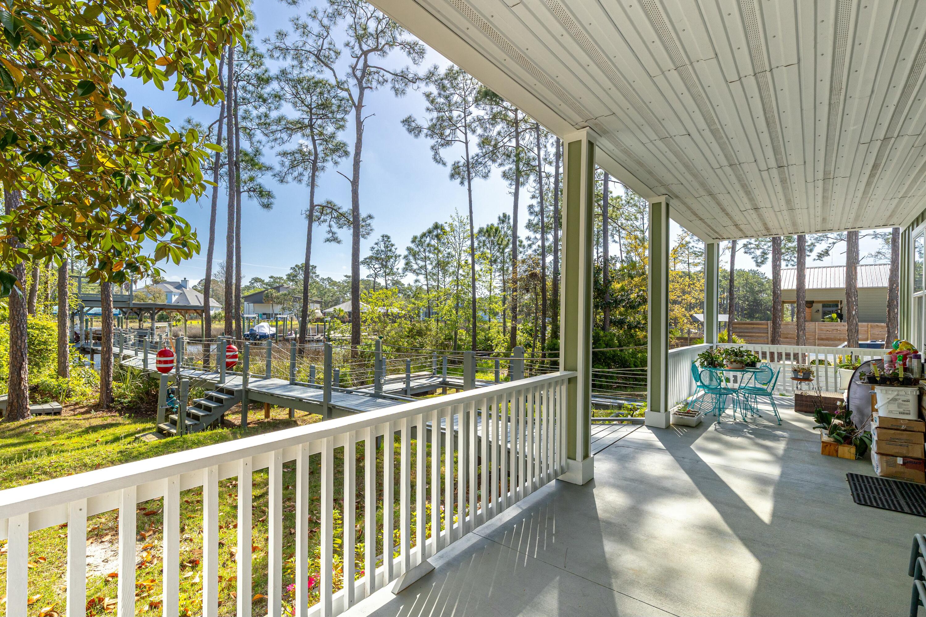 1158 Mack Bayou Road Santa Rosa Beach, FL 32459 - Photo 44 of 70 Back Porch