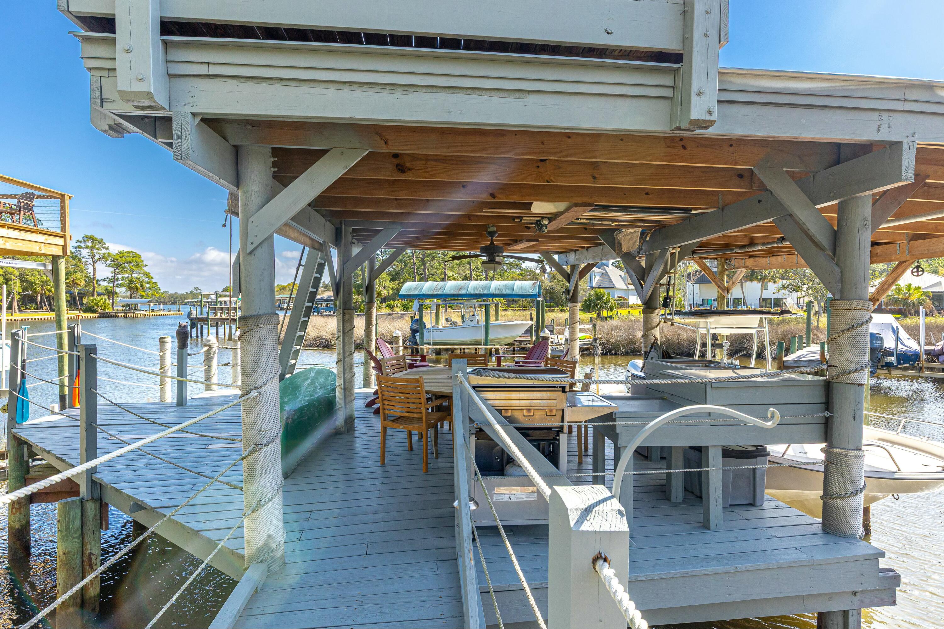 1158 Mack Bayou Road Santa Rosa Beach, FL 32459 - Photo 48 of 70 Boat House