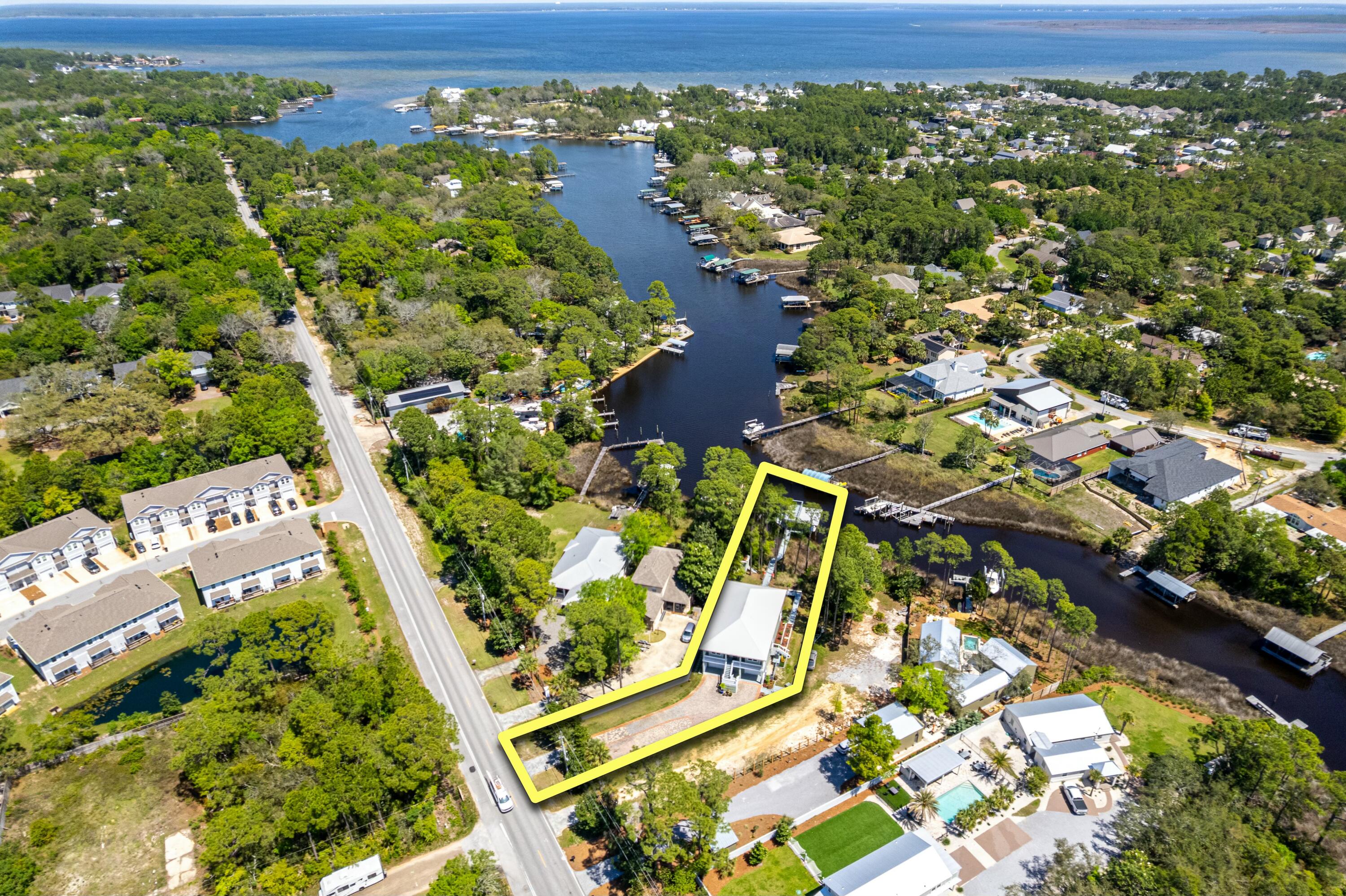 1158 Mack Bayou Road Santa Rosa Beach, FL 32459 - Photo 5 of 70 Aerial View