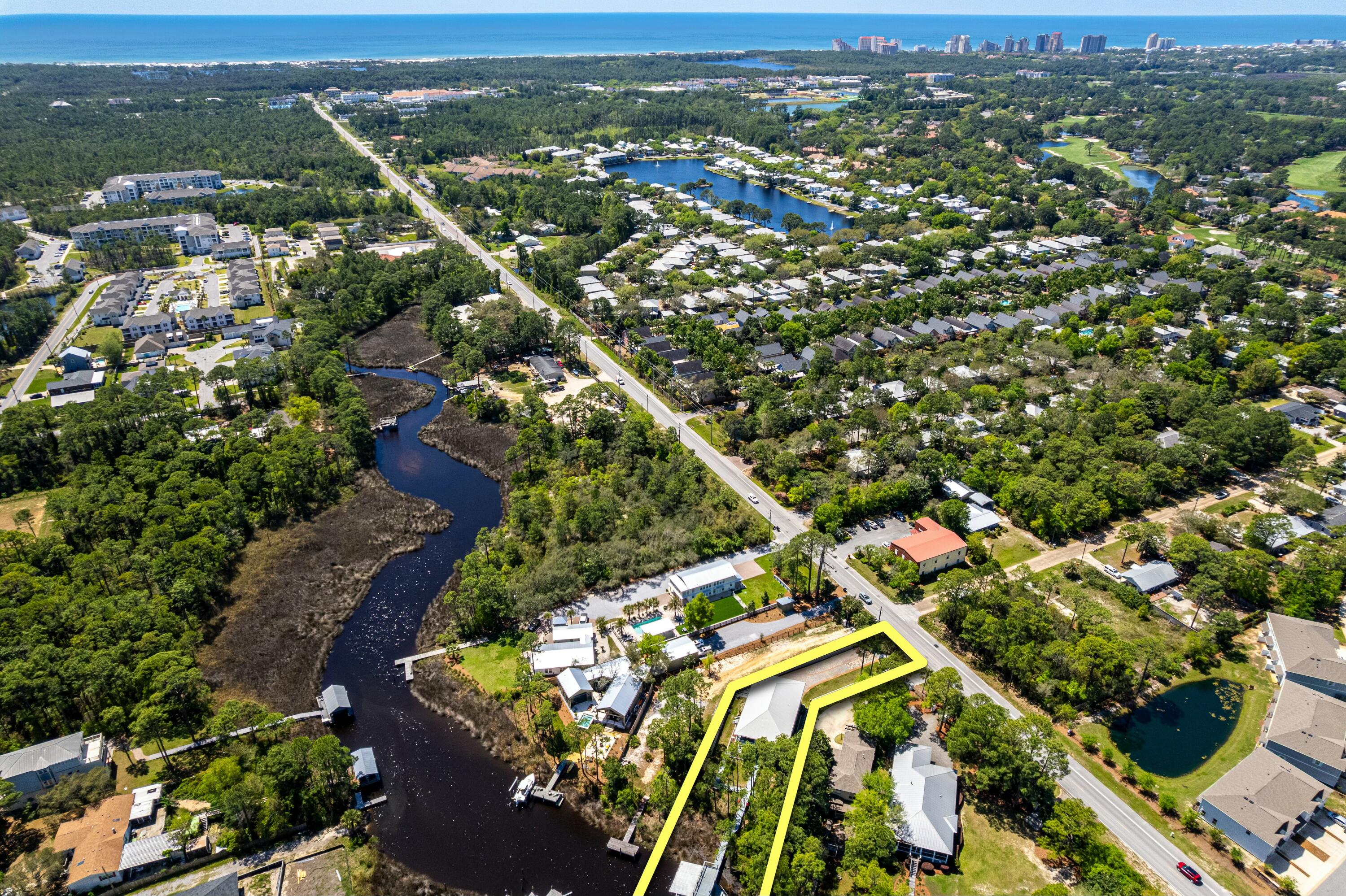 1158 Mack Bayou Road Santa Rosa Beach, FL 32459 - Photo 63 of 70 Aerial View