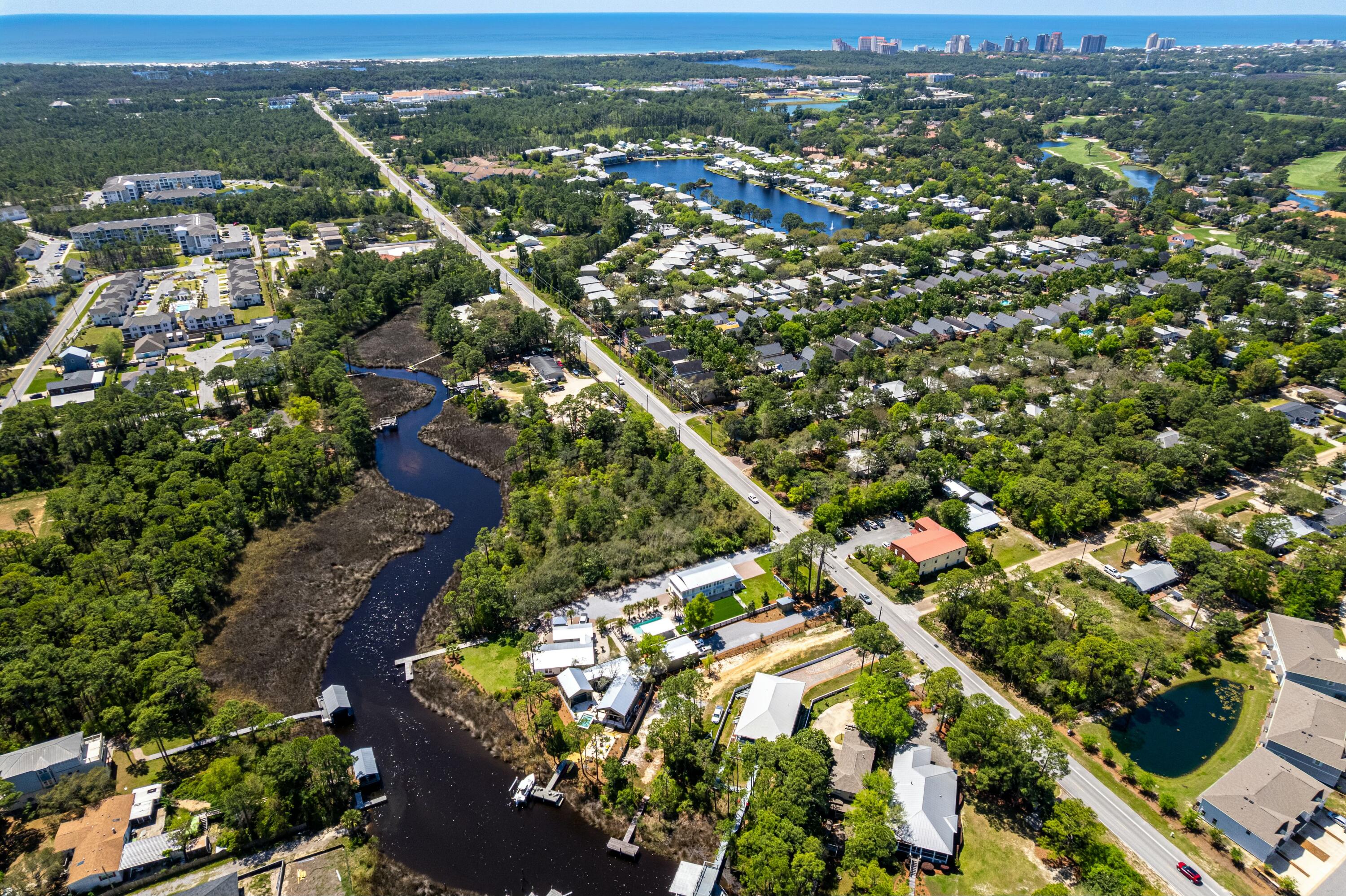 1158 Mack Bayou Road Santa Rosa Beach, FL 32459 - Photo 64 of 70 Aerial View
