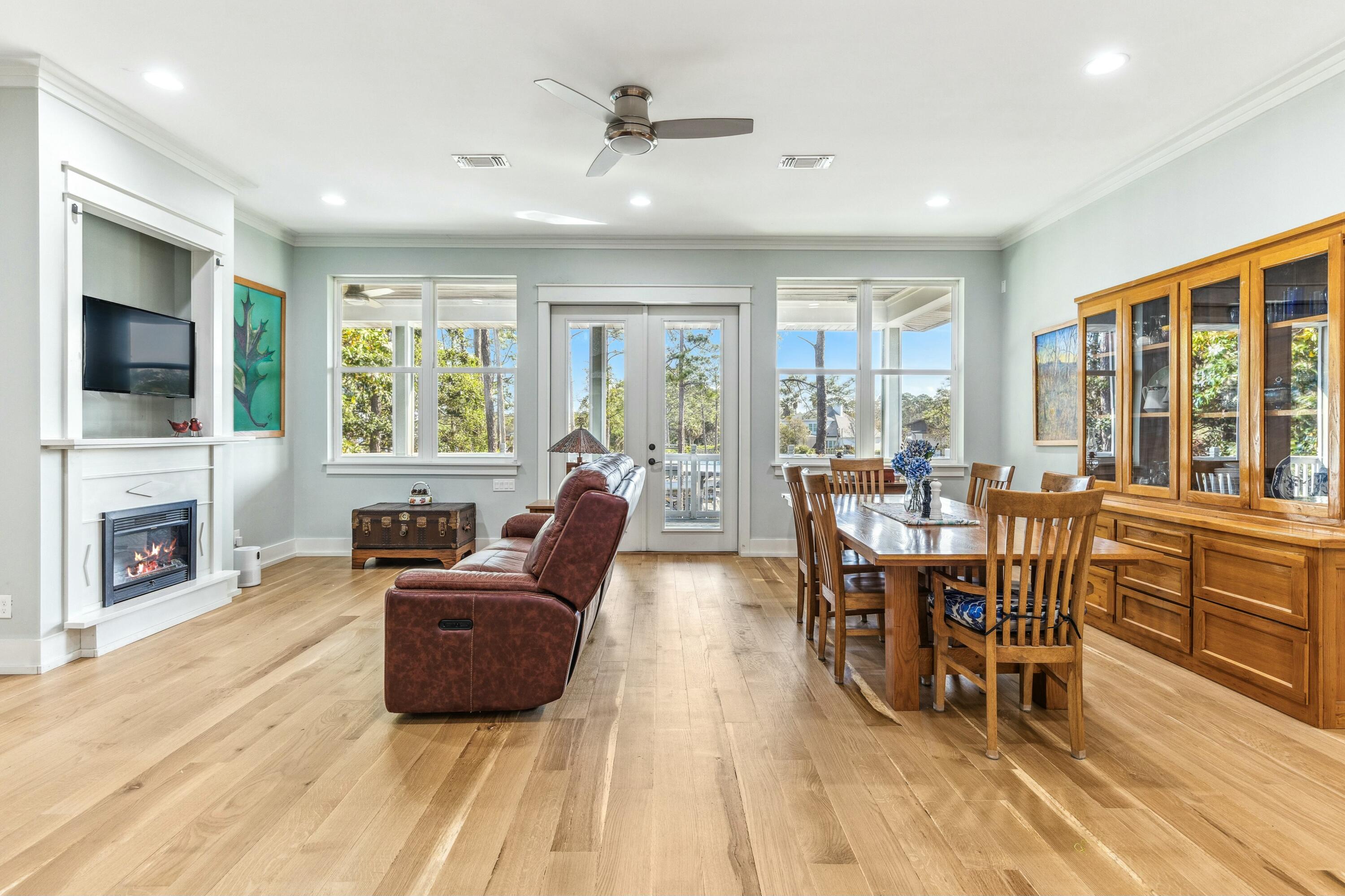 1158 Mack Bayou Road Santa Rosa Beach, FL 32459 - Photo 10 of 70 Living/ Dining