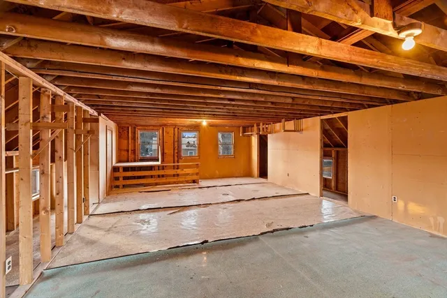 a view of an front door