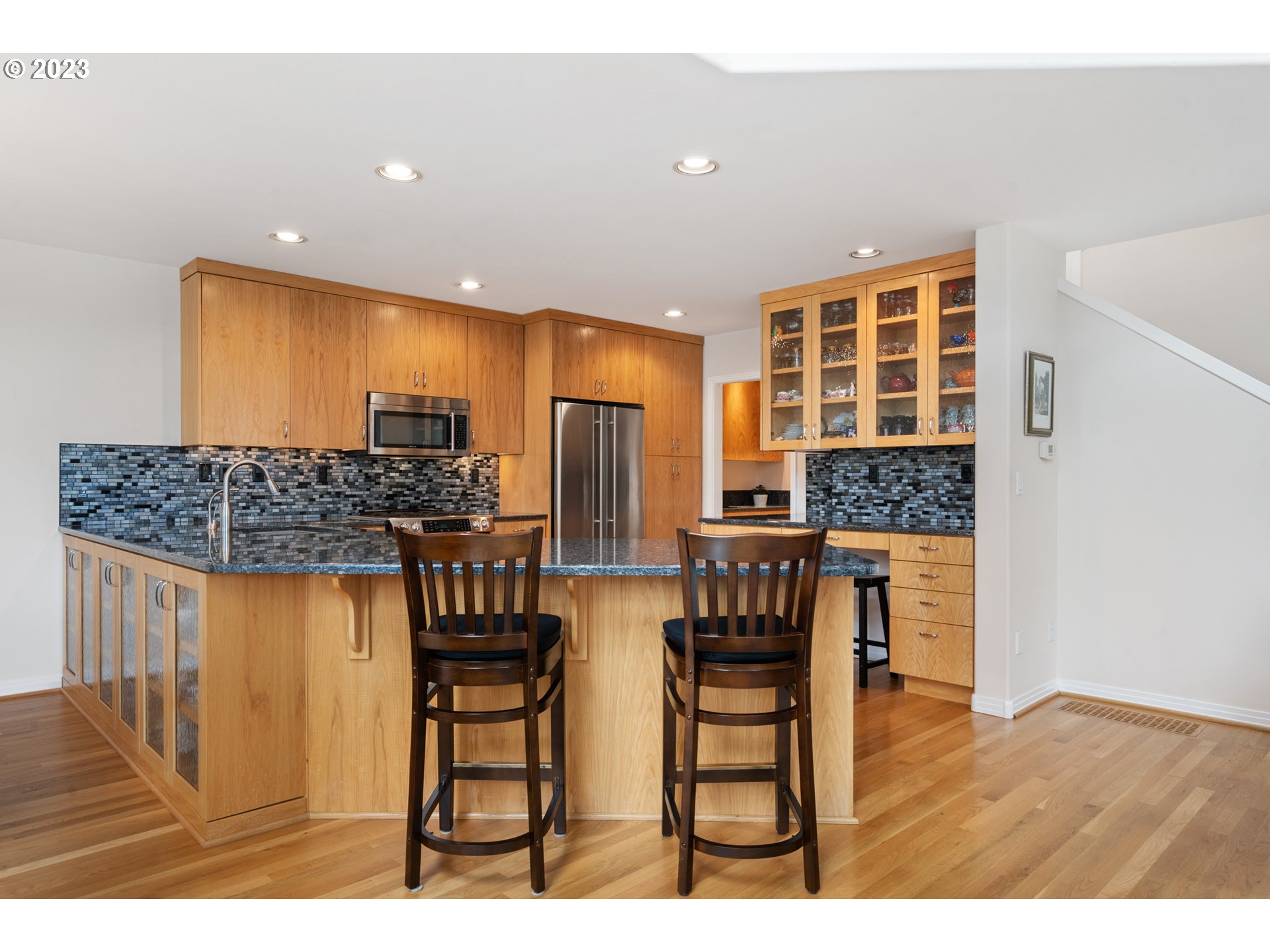 3490 Chaparrel Loop West Linn, OR 97068 - Photo 11 of 35 a view of kitchen and dining area with furniture