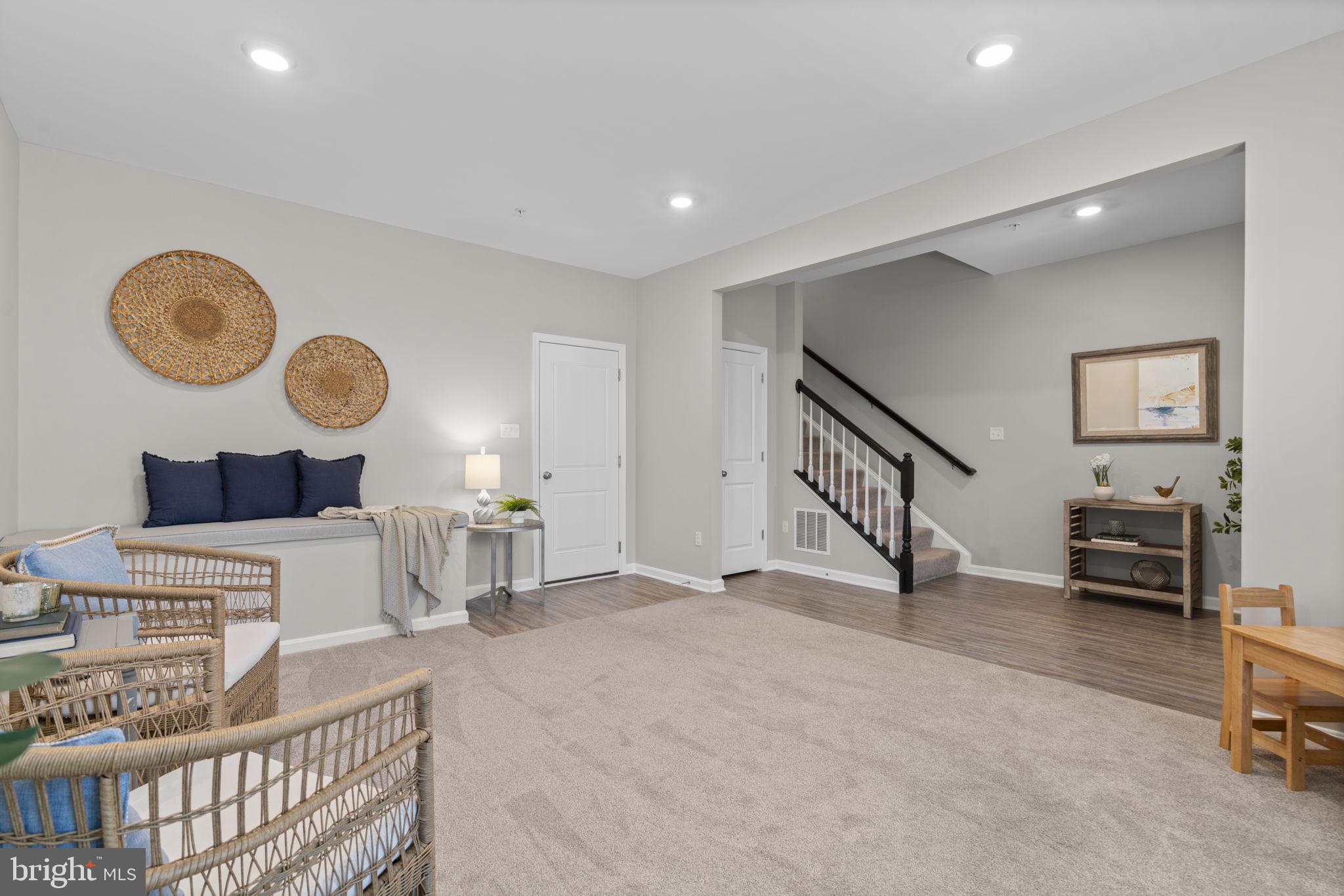 204 Bethel Alley Edgewater, MD 21037 - Photo 4 of 34 Family room w/recessed lighting, access to garage