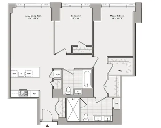 $6,200 | 75 Park Lane South, Unit 804, Jersey City, NJ 07310