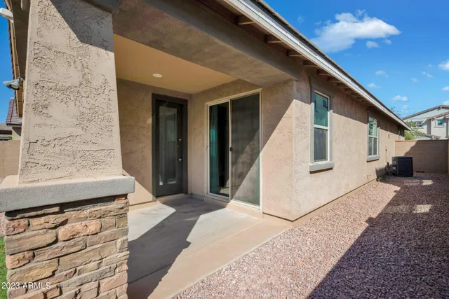 a view of a entryway of the house