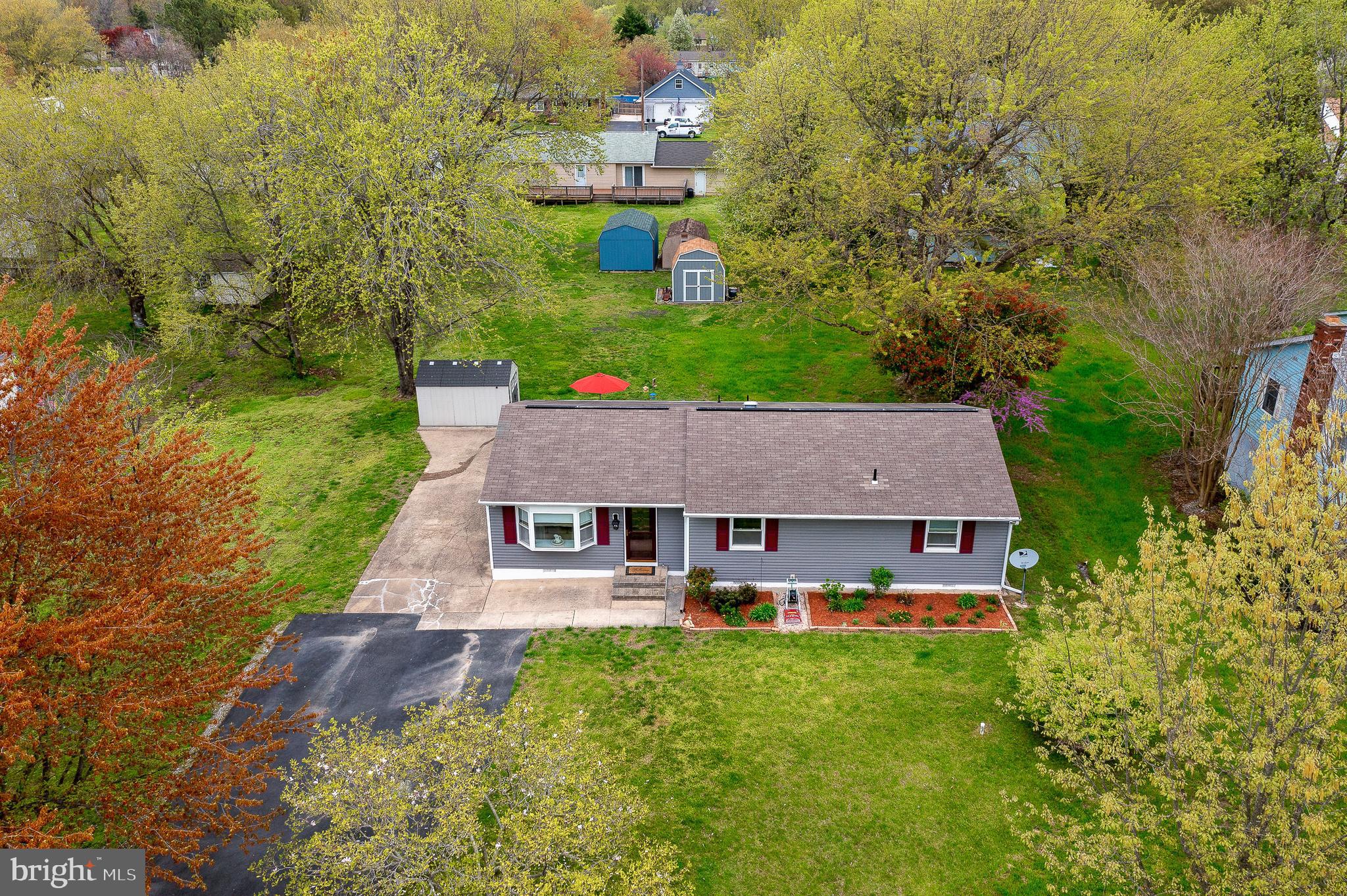 214 Utah Road Stevensville, MD 21666 - Photo 3 of 38 Aerial View of the Home
