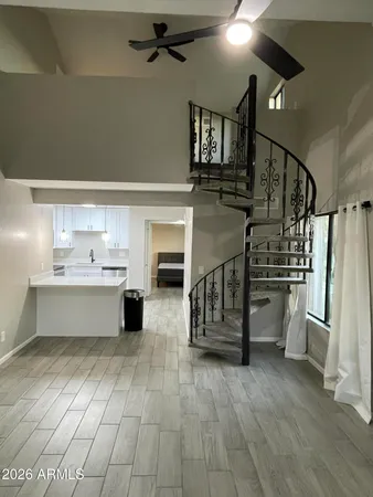 a house with swimming pool in front of it