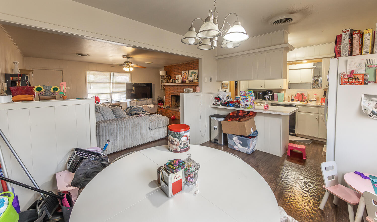2412 33rd Street Lubbock, TX 79411 - Photo 23 of 34 a very nice looking dining room with a table and chairs in it