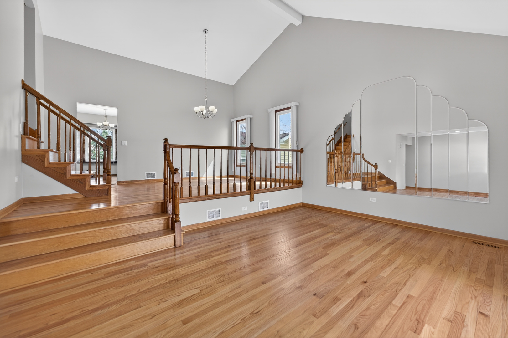 1281 Scarlet Drive Addison, IL 60101 - Photo 7 of 38 a view of entryway with wooden floor