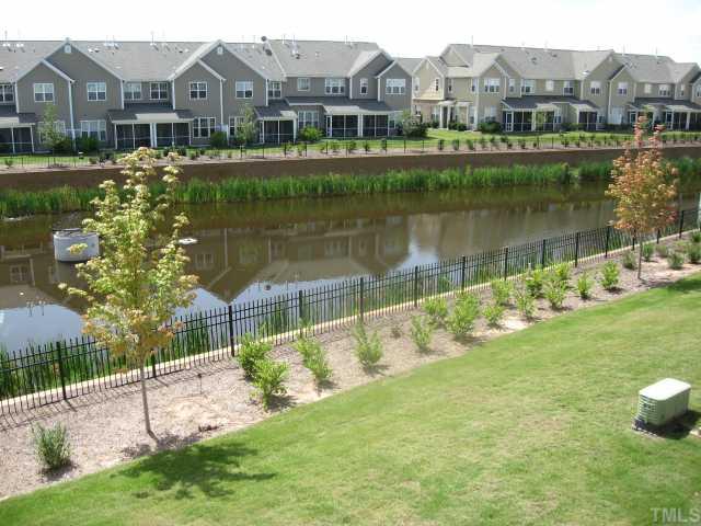 9133 Wooden Road, Unit 242 Raleigh, NC 27617 - Photo 5 of 9 Backyard with beautiful pond views!