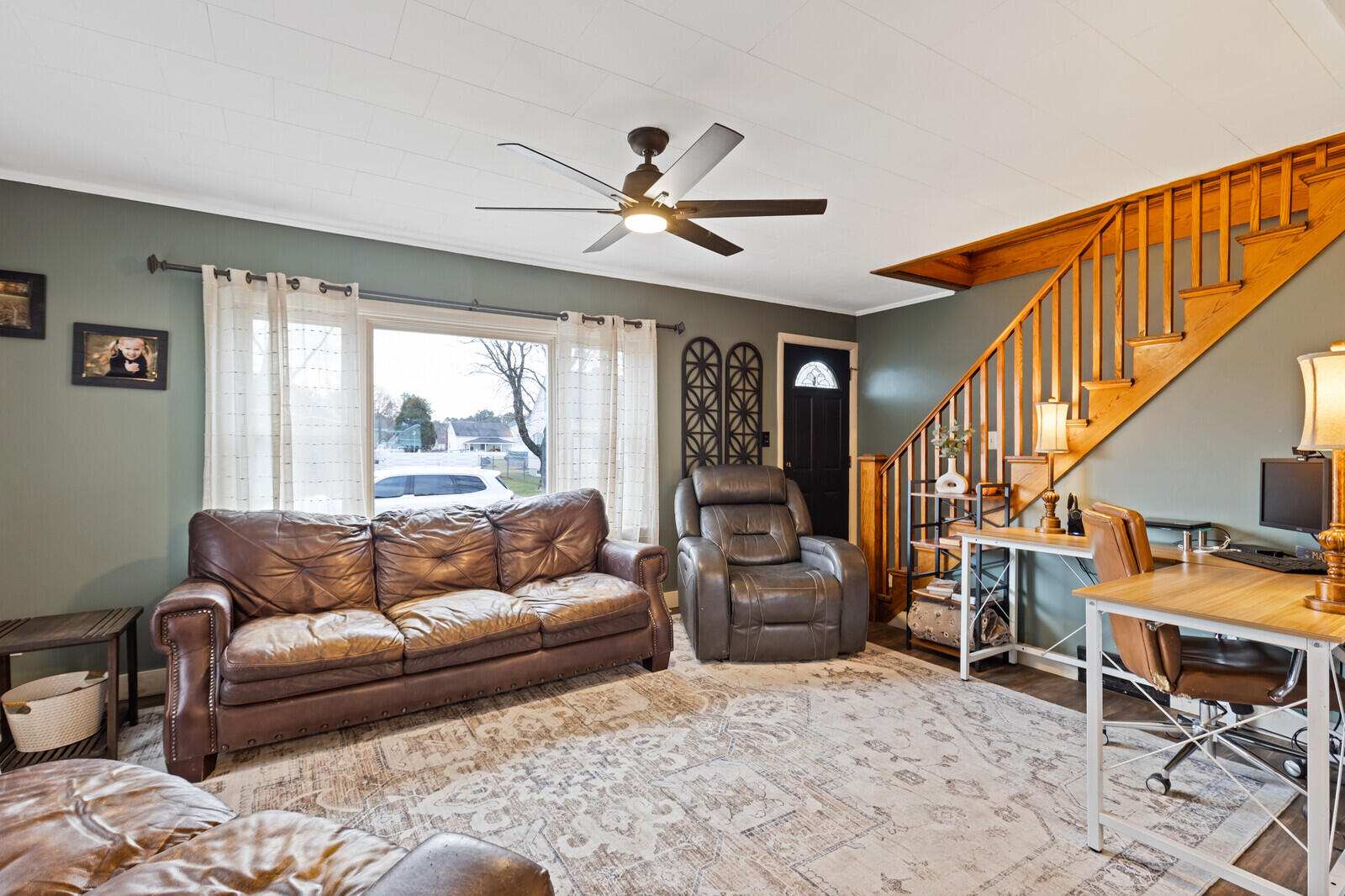 10 Deforge Street Lewiston, ME 04240 - Photo 15 of 53 Living Room / Stairway